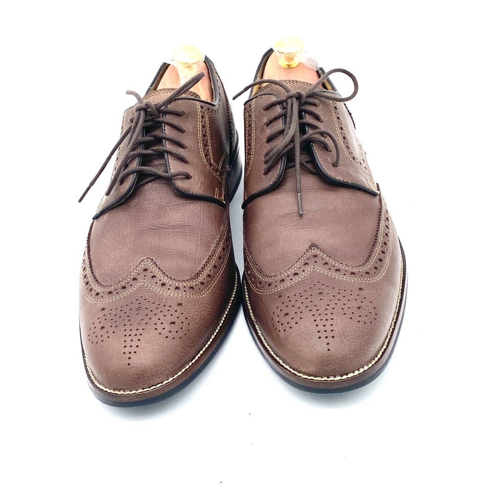 Cole Haan Brown Wingtip Lenox Hill Casual shoes #C12228 size 12 M